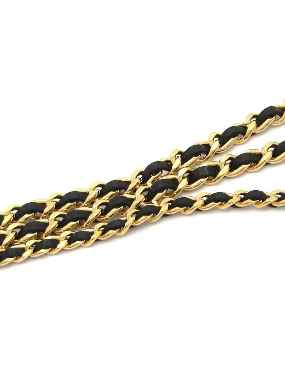 Authentic CHANEL 2026 Matthieu Blazy new long triple necklace
